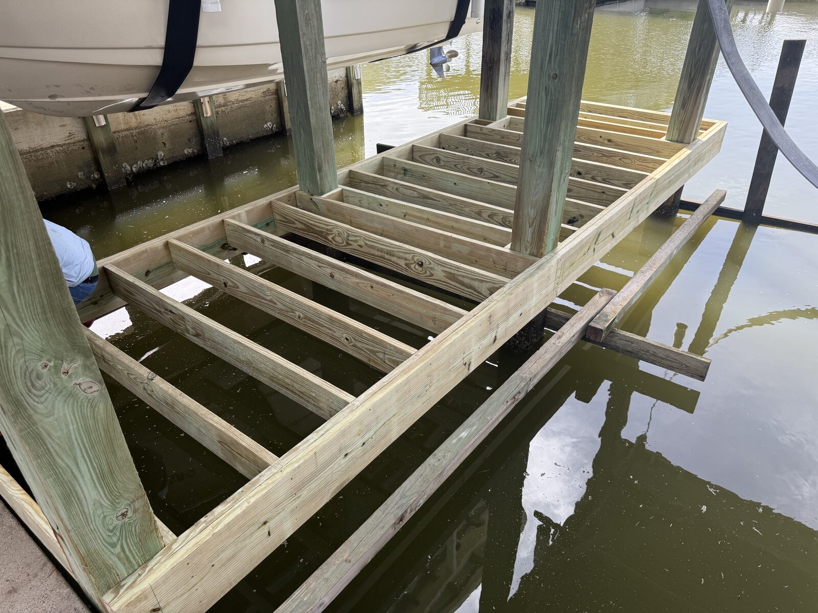 Deck and dock framing