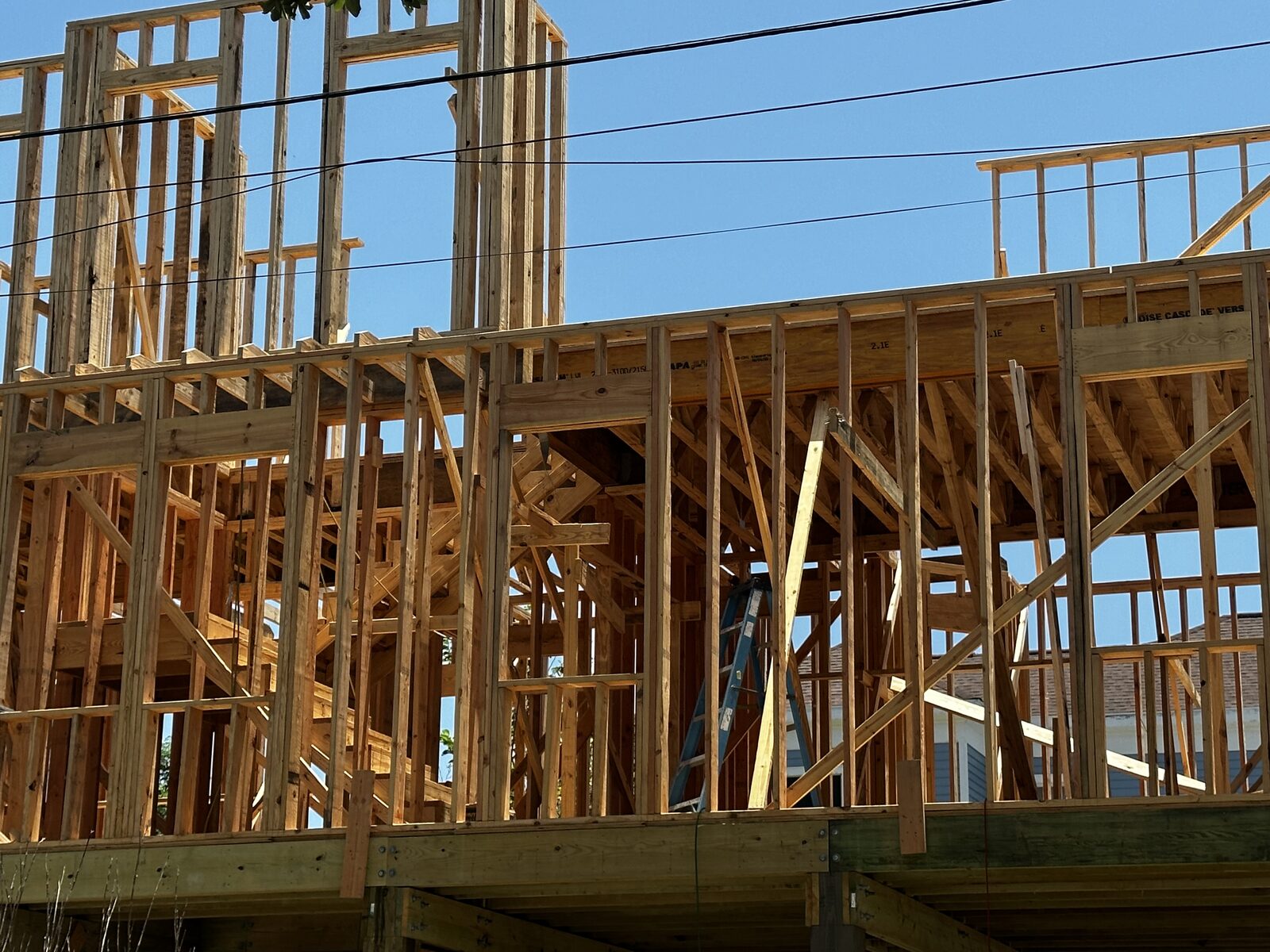 Second-story structural framing